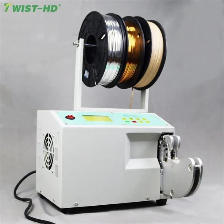 Multi-function Twist Tie Machine For Packing Cables