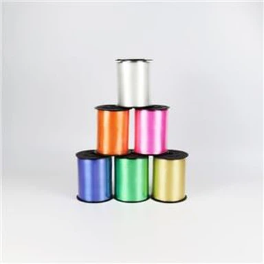 বেলুন আনুষাঙ্গিক বা উপহার মোড়ানোর জন্য 5 মিমি প্রশস্ত ধাতব কার্লিং ফিতা